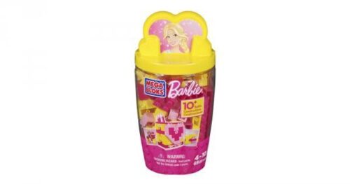 Bộ lắp ghép Mega Bloks Barbie 80277 Thùng xây dựng màu vàng, đồ chơi lắp ráp cho bé gái 4 tuổi, giúp phát triển tư duy sáng tạo, giá tốt.