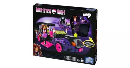 Bộ đồ chơi Mega Bloks CNF82 Xe Di Động Quái Vật Monster Moviemobile cho bé gái 6 tuổi, có âm thanh và nhạc chủ đề, giá tốt.