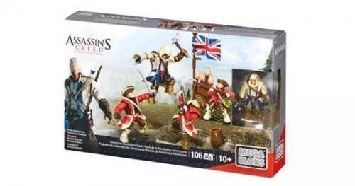 Bộ lắp ghép Mega Bloks CNG10 Gói Chiến Tranh Cách Mạng Mỹ Assassin's Creed cho bé trai 10 tuổi, tái hiện cảnh chiến đấu lịch sử, chất lượng cao, giá tốt.
