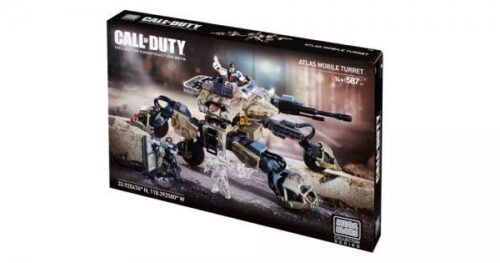 Bộ lắp ghép Mega Bloks CNG85 Tháp Pháo Di Động Atlas, đồ chơi mô hình quân sự cho con trai 14 tuổi, chất lượng cao, giá tốt