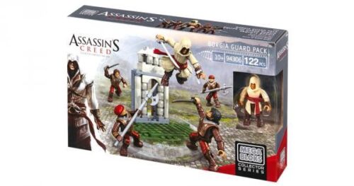 Bộ đồ chơi Mega Bloks CNK23 Gói Lính Gác Borgia, đồ chơi mô hình Assassin's Creed cho bé trai 10 tuổi, chất lượng tốt, giá rẻ.