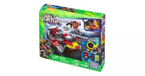 Hộp bộ lắp ráp Xe chiến đấu của Raph Mega Bloks DPF80. Đồ chơi cho bé trai 6 tuổi, có đèn LED, giá rẻ.