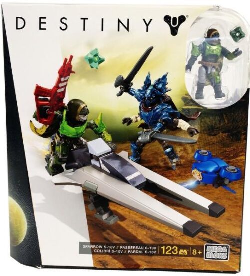Bộ lắp ghép Xe bay Sparrow S-10V Mega Bloks DPJ09 cho bé trai 8 tuổi, đồ chơi mô hình Destiny giá tốt