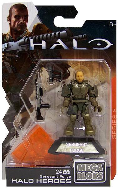 Mô hình đồ chơi mô hình Sergeant Forge, chiến binh dũng cảm từ Halo Wars, phù hợp bé trai 8 tuổi, chất lượng cao, giá tốt.
