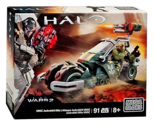 Bộ lắp ghép Mega Bloks DPJ90 Xe Jackrabbit Blitz, đồ chơi mô hình Halo Wars 2 cho bé trai 8 tuổi, giá tốt