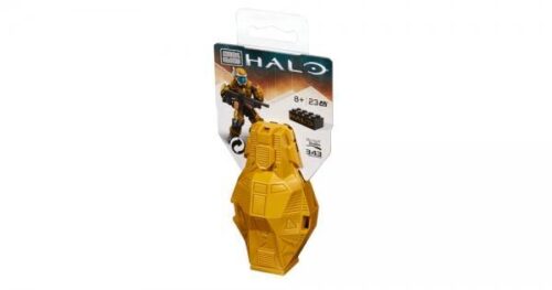 Mega Bloks DPP66 Metallic Gold Drop Pod bộ đồ chơi phối hợp tay mắt tập trung chi tiết quan sát vàng 8+ 23 mảnh