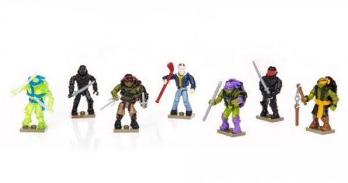 Bộ đồ chơi Mega Bloks DPW12 Mô hình Nhân vật Ninja Rùa Micro Action Figures với 6 nhân vật khớp nối linh hoạt, phụ kiện vũ khí đi kèm, phù hợp cho bé trai 8 tuổi, giá tốt.