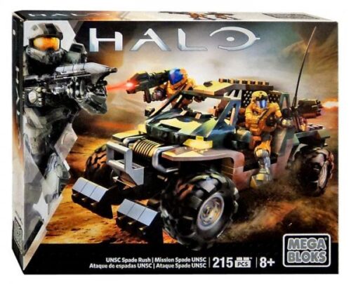 Bộ lắp ghép Mega Bloks DPW93 UNSC Spade Rush, đồ chơi mô hình chiến đấu Halo cho bé trai 8 tuổi, chất lượng cao, giá tốt.
