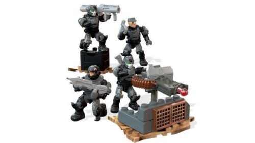 Mega Bloks FMM87 Bộ đồ chơi ONI Strike Team với 4 nhân vật và vũ khí