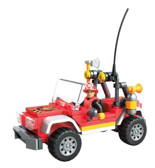 Mô hình xe cứu hỏa nhỏ cứu hộ thành phố Mega Bloks GLK53