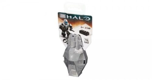Mega Bloks Halo Wars DPP67 Metallic Platinum Drop Pod - Bộ đồ chơi Halo Wars DPP67