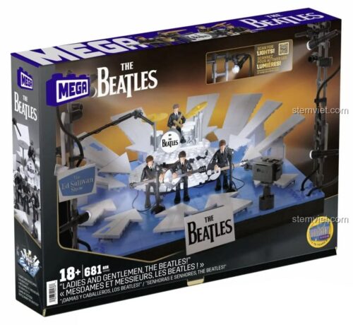 bộ xếp hình Ban nhạc huyền thoại The Beatles, Mega Bloks HVH42, cho con trai 18 tuổi, giá rẻ