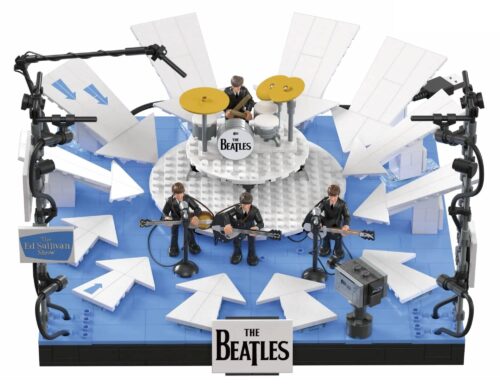 bộ lắp ghép Mô hình ban nhạc The Beatles, đồ chơi mô hình Sân khấu biểu diễn The Beatles, cho con trai 18 tuổi, giá tốt