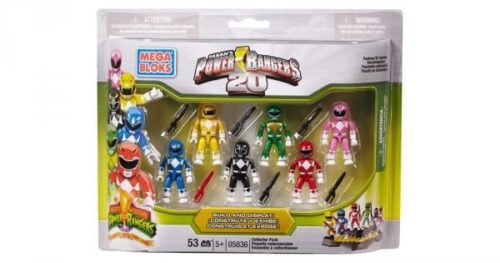 Mega Bloks Power Rangers Collector Pack 5836 - Bộ đồ chơi Power Rangers Collector Pack với 7 nhân vật