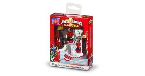 MEGA Bloks Power Rangers Samurai 5741 Red Ranger Hero Pack - Hộp sản phẩm