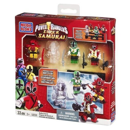 Hộp đồ chơi Mega Bloks Power Rangers Samurai Battle Pack 2