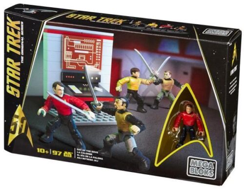 Mega Bloks Star Trek DPY05 Bộ lắp ghép mô hình nhân vật Star Trek