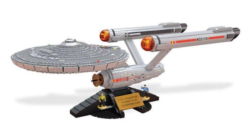 Mega Bloks Star Trek U.S.S. Enterprise NCC-1701