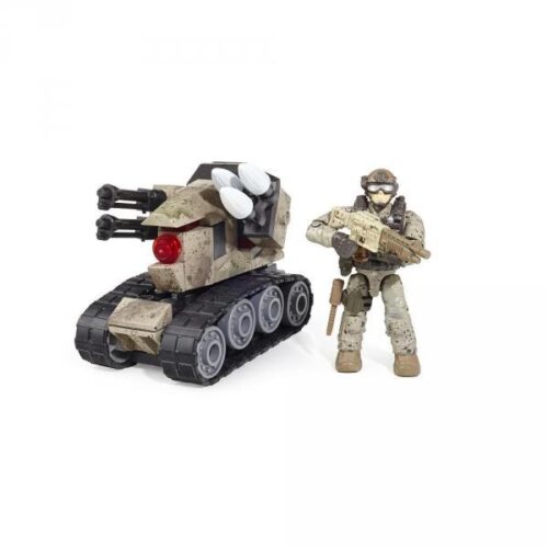 Bộ lắp ghép Mega Construx 6813 Drone Attack với lính đặc nhiệm, đồ chơi mô hình quân sự cho bé trai 10 tuổi, giá rẻ.