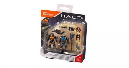 Bộ đồ chơi Gói vũ khí Brute Halo Mega Construx DXR57 với 2 minifigures và nhiều phụ kiện, đồ chơi cho bé trai 8 tuổi giá rẻ.