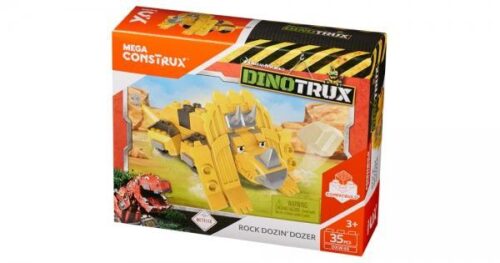 Bộ lắp ghép Mega Construx DXW45 Xe Tải Khủng Long Dozer 35 mảnh ghép, đồ chơi mô hình cho bé trai 3 tuổi, giá tốt.