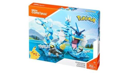 Bộ lắp ghép Mô hình Gyarados Pokémon Mega Construx DYF14 352 mảnh chất lượng cao, đồ chơi lắp ráp Rồng nước Gyarados cho bé trai 8 tuổi giá tốt.