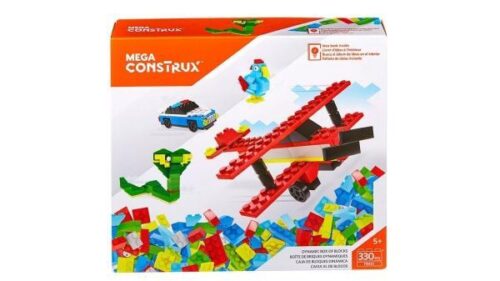 Bộ lắp ghép Mega Construx FRB51 Hộp khối lắp ghép sáng tạo 330 mảnh đa dạng màu sắc, giúp bé 5 tuổi phát triển tư duy và sáng tạo không giới hạn.