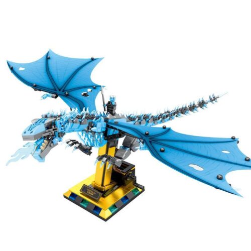 Mô hình Rồng Băng Viserion Meiji Blocks 13005 đồ chơi lắp ráp 1186 chi tiết, tái hiện sức mạnh băng giá, phù hợp bé trai 12 tuổi, giá tốt.