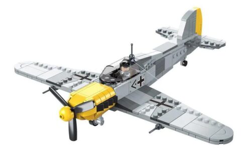 Bộ lắp ghép Máy bay chiến đấu BF-109 minGDi 9037, mô hình chất lượng cao cho bé trai 6 tuổi, giá tốt