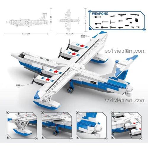Chi tiết máy bay cứu hộ lưỡng cư minGDi K0266