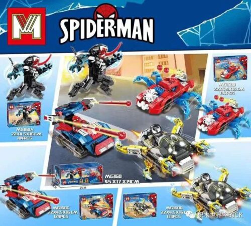 Bộ lắp ghép Spider-Man MG160A