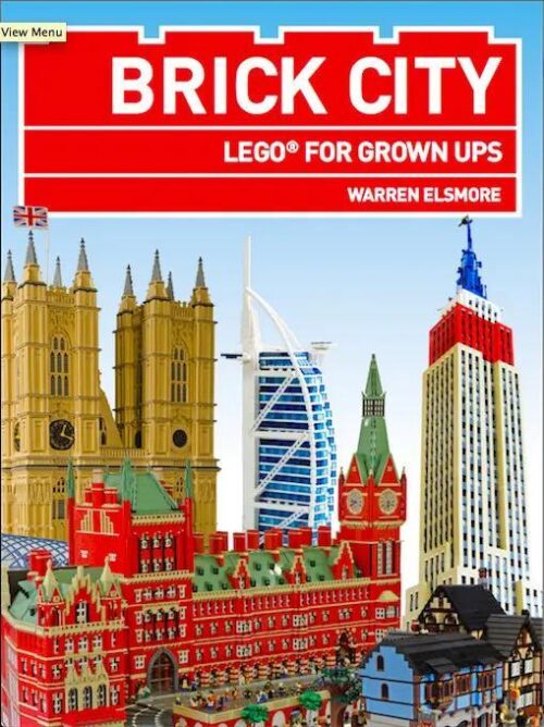 Sách hướng dẫn Mitchell Beazley ISBN9781845338121 Brick City LEGO® for Grown-ups, mô hình thành phố gạch, kiến trúc đô thị LEGO® cho người lớn, giá tốt