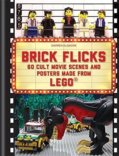 Sách Brick Flicks: 60 Cảnh Phim Kinh Điển và Áp Phích Làm Từ LEGO® Mitchell Beazley ISBN9781845339753, nguồn cảm hứng sáng tạo điện ảnh cho thanh niên 12 tuổi, giá tốt.
