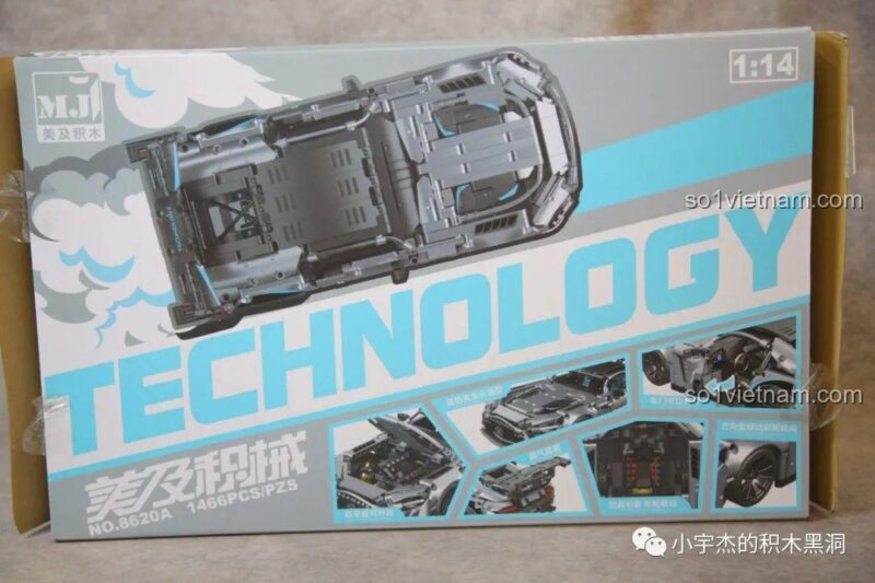 Các mẫu xe Technic khác của hãng MJ cùng tỉ lệ 1:14.