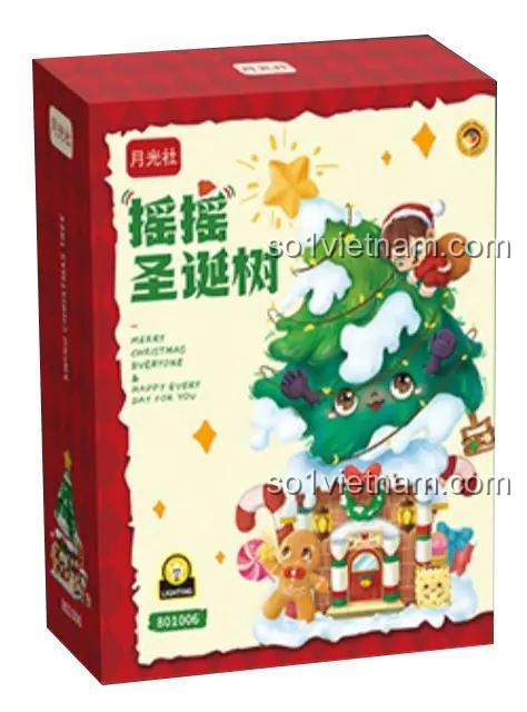 Hộp bộ đồ chơi Cảnh Quan Phố Giáng Sinh: Cây Thông Lung Linh 801006