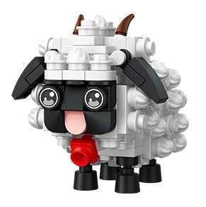 Hộp bộ lắp ghép Mô Hình Cừu Non Meee Moonlight Society 802020, đồ chơi mô hình Cừu Hoạt Hình cho con gái 14 tuổi, giá tốt.