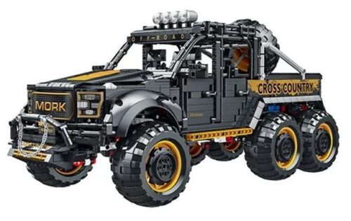 bộ lắp ráp Xe bán tải 6 bánh Raptor MORK 022016-1, mô hình tỉ lệ 1:8 cho bé trai 8 tuổi giá rẻ