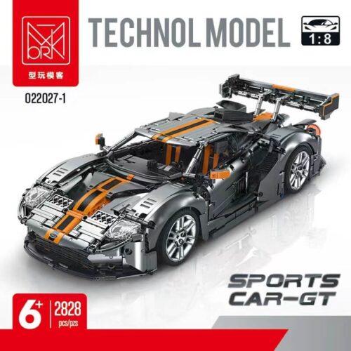 bộ lắp ráp Siêu xe thể thao GT MORK 022027-1 tỉ lệ 1:8 chi tiết, đồ chơi cho bé trai 8 tuổi giá rẻ.