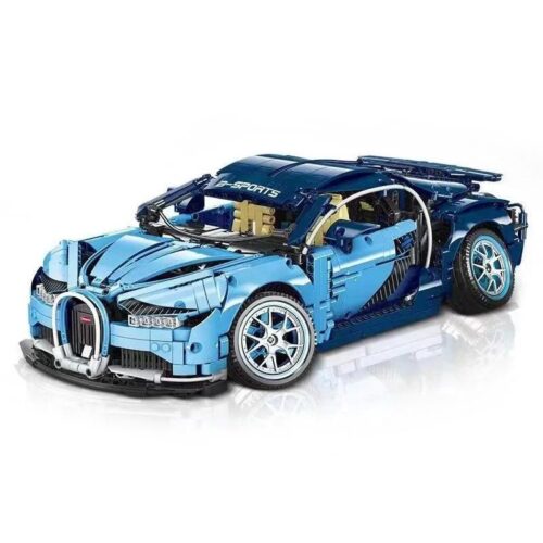 Mô hình Bugatti Chiron B-SPORTS MORKMODEL 022021-1 bộ lắp ráp siêu xe Bugatti Chiron 2177 mảnh ghép chất lượng cao cho bé trai 6 tuổi giá tốt