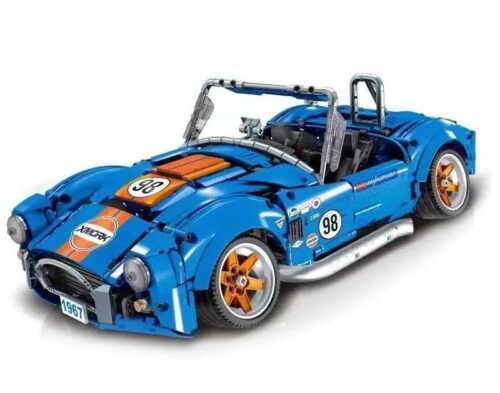 bộ lắp ghép Shelby Cobra 427 MORKMODEL 022025-2, mô hình siêu xe cổ điển cho bé trai 6 tuổi, giá tốt