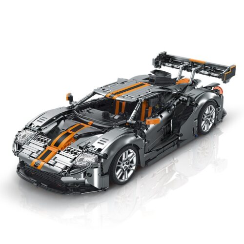 Mô hình hoàn thiện của bộ lắp ráp Siêu xe Ford GT MORKMODEL 022027 màu xám cam, một món đồ chơi mô hình giá rẻ cho con trai 14 tuổi.