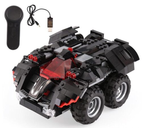 Mô hình đồ chơi lắp ráp Xe Batmobile Mould King 13020 điều khiển từ xa, món quà giá rẻ cho bé trai 8 tuổi.