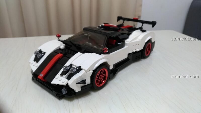 Bộ lắp ráp Pagani Zonda mui trần Mould King, đồ chơi sáng tạo cho trẻ em, giá tốt.