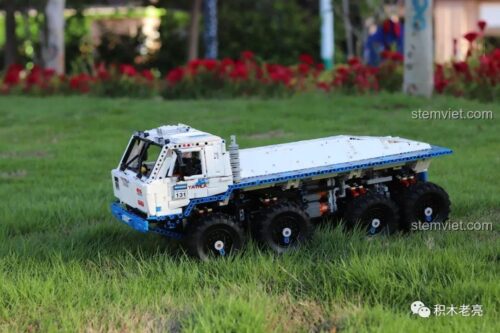 Mould King 13144 Tatra T813 8x8 PROFA, bộ đồ chơi lắp ráp xe tải quân sự Tatra, 3647 mảnh ghép, chất lượng cao, cho con trai 16 tuổi