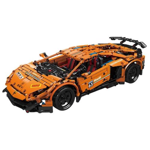 bộ lắp ráp Siêu xe Lamborghini Aventador SVJ Mould King 13177 màu cam cho bé trai 8 tuổi, giá rẻ, chất lượng cao.
