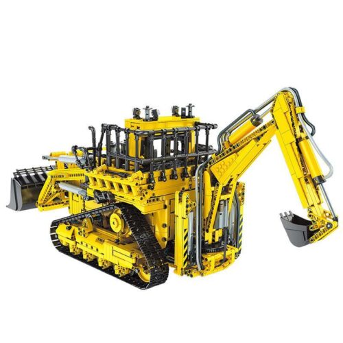 Mô hình xe công trình lớn Mould King 17023 Xe Công Trình Khí Nén Hai Đầu, đồ chơi mô hình cho con trai 14 tuổi, chất lượng cao