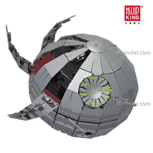 Bộ lắp ghép Ngôi Sao Chết Mould King 21034 mở rộng nội thất chi tiết, đồ chơi mô hình Death Star cho con trai 14 tuổi, giá tốt.