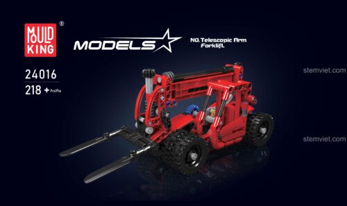 Mould King 24016 Xe Nâng Cần Vươn bộ đồ chơi Xe Nâng Telescopic cho bé trai 8 tuổi giá tốt
