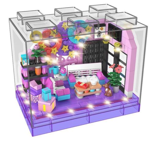 Bộ lắp ghép Mould King 24040 Dream Day không gian mơ mộng với 321 mảnh ghép, đồ chơi lắp ráp cho bé gái 8 tuổi, giá tốt