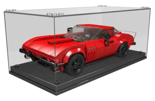 Hộp đồ chơi lắp ráp Mould King 27034 Xe thể thao Corvette, bộ xếp hình 332 chi tiết cho con trai.